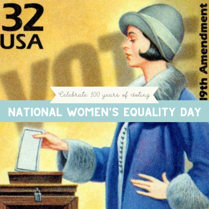 national women's equality day - activities for kids
