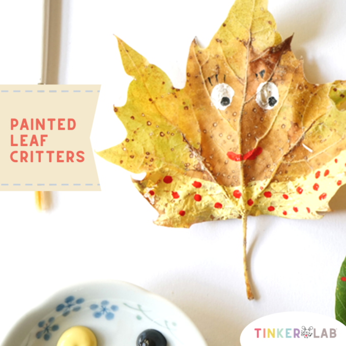 fall craft ideas | leaf critters