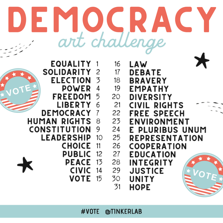 democracy art challenge