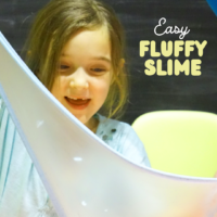 easy 4-ingredient fluffy slime