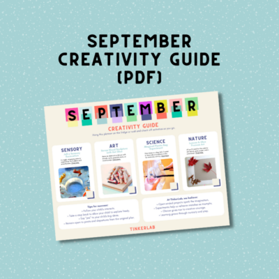 september activities for creative kids: 4 activities to try this month