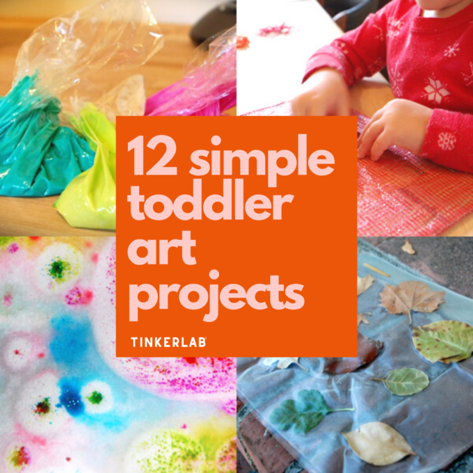 12 Art Projects For Toddlers Tinkerlab