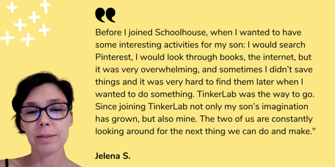 tinkerlab schoolhouse reviews and stories