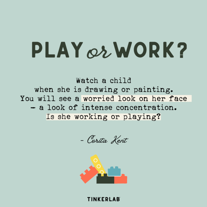 Дети играют или работают?  И что с этим делать.