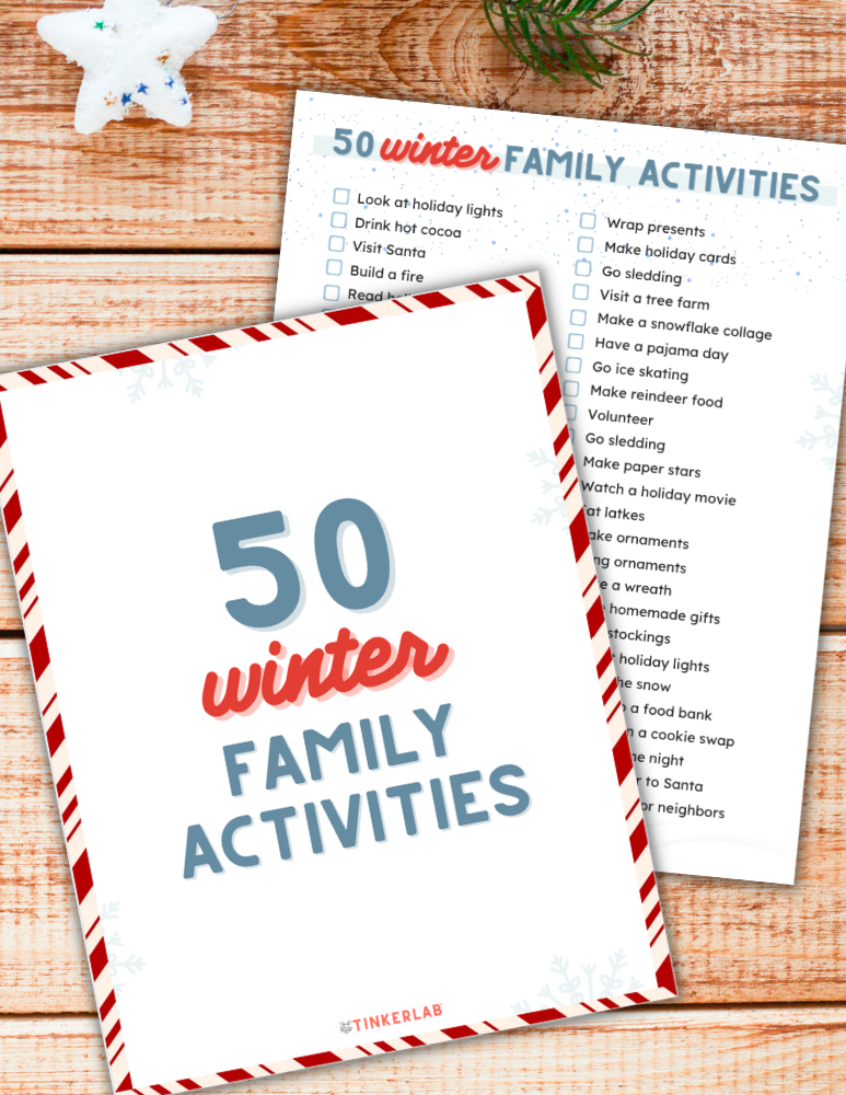 winter activities checklist