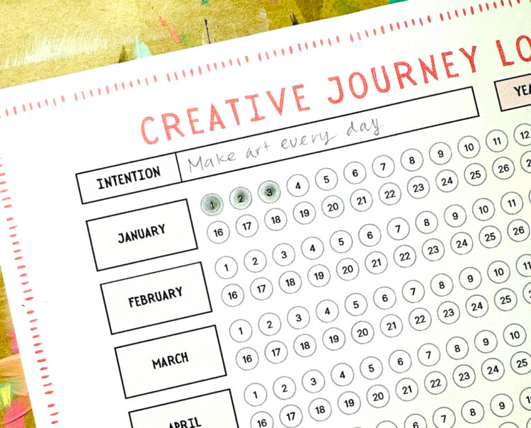 Daily Creative Growth In The New Year - TinkerLab